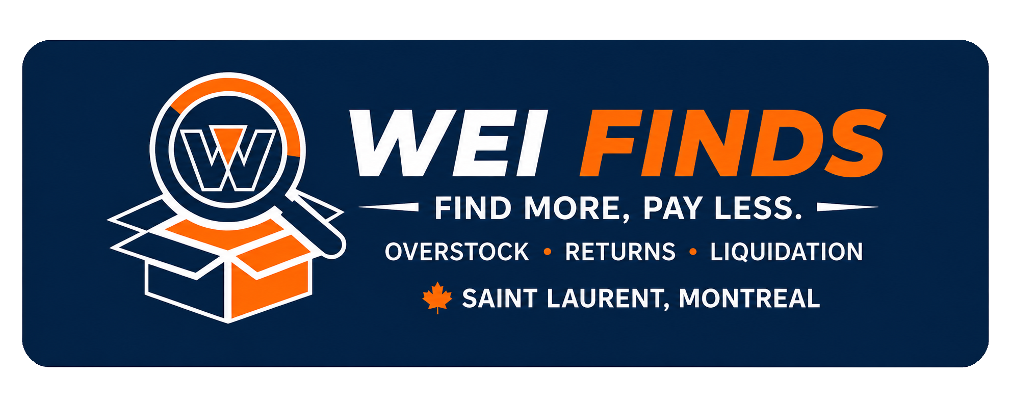 WEI FINDS logo